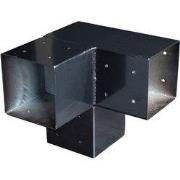 Paalverbinder 3-weg hoek t.b.v. 15 cm paal Tuindeco