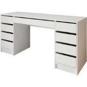 Meubella - Kaptafel Arco 2 - Wit - 154 cm