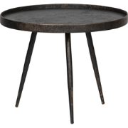 WOOOD Bounds Bijzettafel L - Metaal  - Antique Goud - 44x58x58