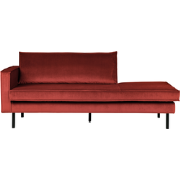 WOOOD Rodeo Daybed Links - Velvet - Chestnut - 85x203x86