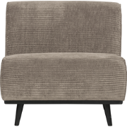 WOOOD Statement 1-Zits Element - Ribstof - Clay - 77x79x93