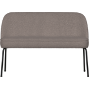 WOOOD Vogue Eetbank - Velvet - Nougat - 83x120x59