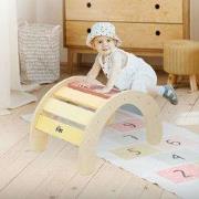 Klimboog voor kinderen 74x41x38,5 cm Veelkleurig Hout Joyz