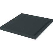 James dienblad - carbon black - 60x60 cm