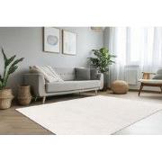 Lotus Home - Uni Modern Vloerkleed - 100% Polyester, Laagpolig, 3D Eff...