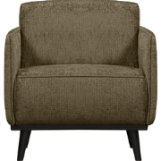WOOOD Statement Fauteuil - Structure - Velvet - Bonsai - 77x72x93