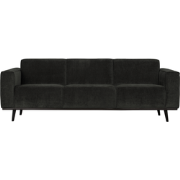 WOOOD Statement 3-Zits Bank - Ribstof - Graphite - 77x230x93