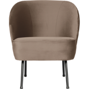 WOOOD Vogue Fauteuil - Velvet - Khaki - 69x57x70