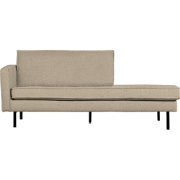 WOOOD Daybed Links Rodeo - Bouclé - Beige - 85x203x86