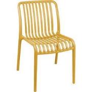 Leitmotiv - Eetkamerstoel Glee - Heldergeel