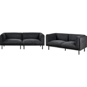 VORGOD - Bankenset - Zwart - Polyester