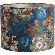 Light & Living - kap - Bloom - blauw - textiel - Ø 40cm - E27 - 224051...