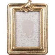 Clayre & Eef Fotolijst 6x9 cm Goudkleurig Kunststof