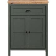 Opbergkast met 2 deuren en 1 lade L77 cm - Stanton