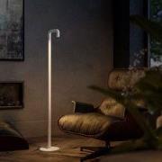 NEWDES | Vloerlamp| PIPE |LED | Dimbaar | 120CM | Zwart / oplaadbaar /...