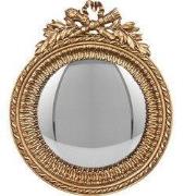 Clayre & Eef Bolle spiegel 18x3x22 cm Goudkleurig Kunststof