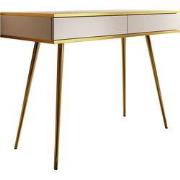 Meubella - Kaptafel Orleans - Wit - 102 cm