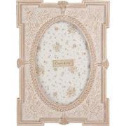 Clayre & Eef Fotolijst 10x15 cm Roze Kunststof