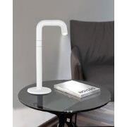 NEWDES | Tafellamp| PIPE |LED | Dimbaar | 38 CM | Wit / oplaadbaar / i...