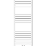 Badkamerradiator Sahara 500 x 1200 mm Wit gebogen met middenaansluitin...