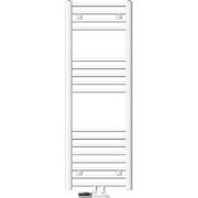 Badkamerradiator Sahara 400 x 1200 mm Wit gebogen + middenaansluiting