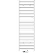 Badkamerradiator Sahara 600 x 1800 mm Wit gebogen + middenaansluiting