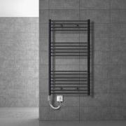 Badkamerradiator Elektrisch met verwarmingselement 900W 750x1200 mm an...