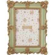 Clayre & Eef Fotolijst 10x15 cm Groen Kunststof