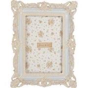 Clayre & Eef Fotolijst 10x15 cm Blauw Kunststof