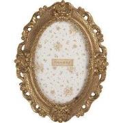 Clayre & Eef Fotolijst 10x15 cm Goudkleurig Kunststof