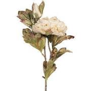 Clayre & Eef Kunstbloem 12x10x77 cm Wit Kunststof