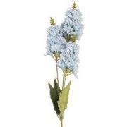 Clayre & Eef Kunstbloem 10x7x74 cm Blauw Kunststof