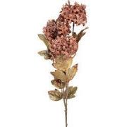 Clayre & Eef Kunstbloem 10x8x76 cm Roze Kunststof