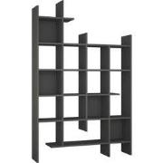 Rek 18 planken H188 cm - Manco - Grijs