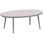 Garden Impressions Lucas bijzettafel ovaal 120 x 75 x 45 cm - taupe