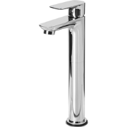 CHIMBOTE - Wastafelkraan - Zilver - 28 cm - Messing