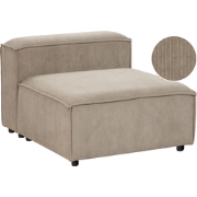 ARDAL - Middelstuk - Lichtbruin - Corduroy