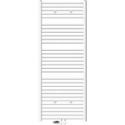 Badkamerradiator Sahara 750 x 1800 mm Wit gebogen + middenaansluiting