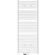 Badkamerradiator Sahara 750 x 1800 mm Wit gebogen + middenaansluiting