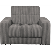 WOOOD Second Date Fauteuil - Grove Ribstof - Terrazzo