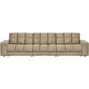 WOOOD Second Date 3-zits Bank - Structure Velvet - Wheatfield