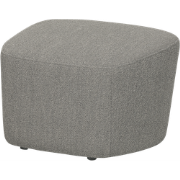 vtwonen Lofty Hocker - Bouclé - Grijs - 41x62x48