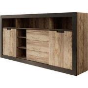 Meubella - Dressoir Trinidad 2 - Eiken - 220 cm