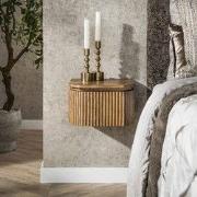 Hoyz Collection - Nachtkastje Wave Zwevend 1 Lade XS - Massief Mango Z...