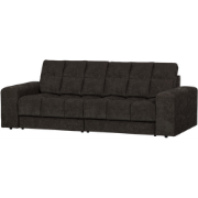 WOOOD Second Date 2-zits Bank - Vintage - Antraciet