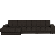 WOOOD Second Date Chaise Longue Links - Vintage - Antraciet