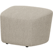 vtwonen Lofty Hocker - Bouclé - Naturel - 41x62x48