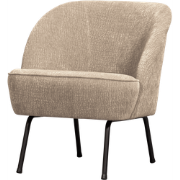 WOOOD fauteuil Vogue 3D - Chenille - Zand - 83x50x57 cm