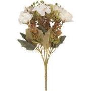 Clayre & Eef Kunstbloem 29 cm Wit Kunststof