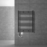 Badkamerradiator Sahara met verwarmingselement 600W 750x800 mm antraci...